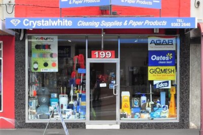 Cleaning supplies and products | Crystal White